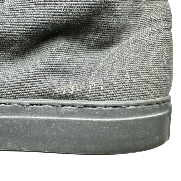 Common Projects | Men | Gray Canvas Lace Up Hi-Top Safari Boots | EU 43 US 10 - Picture 12 of 16